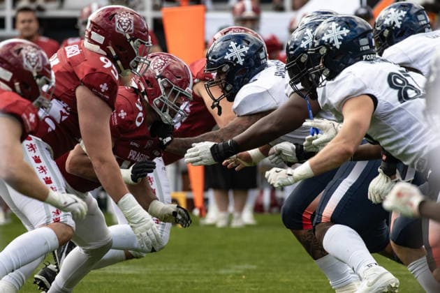 Trench, Prague Lions vs Paris Musketeers, American Football, EUROPEAN FOOTBALL ALLIANCE (EFA), Week 9, 2026, 11.07.2026 Praha MÄ›stskÃ½ Stadion Czechia Copyright: xM51x