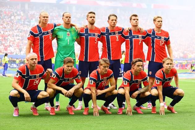 Norway team England v Norway, 2026 FIFA World Cup, WM, Weltmeisterschaft, Fussball Quarter-final, Football, Miami Stadium, Miami, Florida, USA - 11 Jul 2026Miami Miami Stadium Florida (FL) United States of America  Copyright: xMichaelxZemanek Shutterstockx 16986212aq