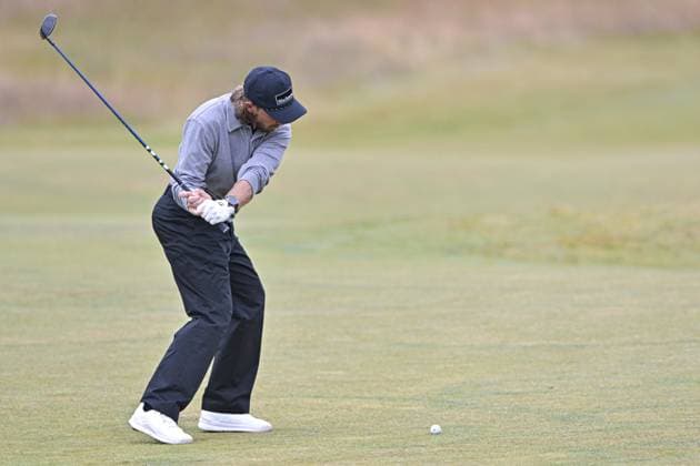 Scottish Open Day Three Tommy Fleetwood hits his second shot on hole 1 on Day Three of the Genesis Scottish Open 2026 at The Renaissance Club, North Berwick 11 07 2026 UK Newspapers OUT Copyright: xJamiexJohnstonx FIL-23616-0107