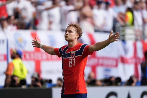 Norway vs England, Miami Stadium Norway v England: Quarterfinal - FIFA World Cup, WM, Weltmeisterschaft, Fussball 2026 MIAMI GARDENS, FLORIDA - JULY 11: FIFA World Cup 2026 Quarterfinal match between Norway and England at Miami Stadium on July 11, 2026 in Miami Gardens, Florida. (Photo by Samuel Ameyaw Yeboah SAYSPORTS) Copyright: xSamuelxAmeyawxYeboah