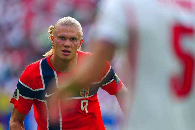 Erling Haaland of Norway England v Norway, 2026 FIFA World Cup, WM, Weltmeisterschaft, Fussball Quarter-final, Football, Miami Stadium, Miami, Florida, USA - 11 Jul 2026Miami Miami Stadium Florida (FL) United States of America  Copyright: xJavierxGarcia Shutterstockx 16986211bq