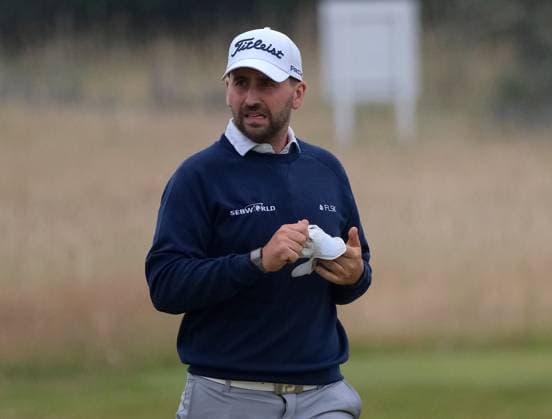 UK: The Genesis Scottish Open at The Renaissance Club, North Berwick, Scotland on 11 July 2026: Pictured: Nicolai von Dellingshausen (Germany) on the 1st fairway during the third round of the Genesis Scottish Open Championship 2026 North Berwick The Renaissance Club Scotland Scotland Copyright: xAlexxToddx
