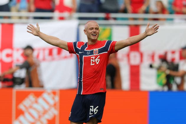 Norway v England: Quarter Final - FIFA World Cup, WM, Weltmeisterschaft, Fussball 2026 Julian Ryerson of Norway celebrates 1st goal during the FIFA World Cup 2026 Quarter Final match between Norway and England at Miami Stadium on July 11, 2026 in Miami Gardens, United States. Miami Gardens Miami Stadium FL United States Copyright: xAllstarxPicturexLibraryxLtdx