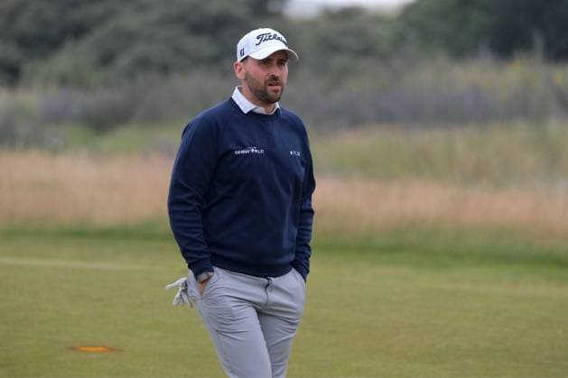 UK: The Genesis Scottish Open at The Renaissance Club, North Berwick, Scotland on 11 July 2026: Pictured: Nicolai von Dellingshausen (Germany) on the 1st fairway during the third round of the Genesis Scottish Open Championship 2026 North Berwick The Renaissance Club Scotland Scotland Copyright: xAlexxToddx