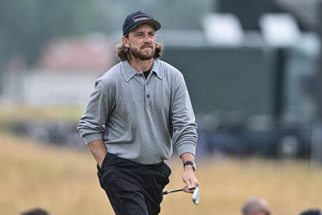 Scottish Open Day Three Tommy Fleetwood on hole 8 on Day Three of the Genesis Scottish Open 2026 at The Renaissance Club, North Berwick 11 07 2026 UK Newspapers OUT Copyright: xJamiexJohnstonx FIL-23616-0155