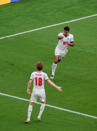 2026 FIFA World Cup, WM, Weltmeisterschaft, Fussball Quarter Final England v Norway Miami Stadium, Miami 11.07.2026 Jude Bellingham of England scores and celebrates 1-1 2026 FIFA World Cup Quarter Final England v Norway Miami Stadium, Miami 11.07.2026 Photograph By Marc Aspland The Times  Copyright: xMarcxAsplandx NINTCHDBPICT001094784021