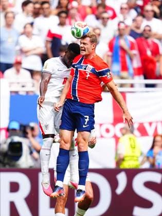 Norway v England - FIFA World Cup, WM, Weltmeisterschaft, Fussball 2026 - Quarter Finals MIAMI GARDENS, FLORIDA - JULY 11: Alexander Sorloth (7) of Norway in action during the 2026 FIFA World Cup quarterfinal match between Norway and England at Miami Stadium in Miami Gardens, Florida, United States, on July 11, 2026. Evrim Aydin Anadolu Florida United States. Editorial use only. Please get in touch for any other usage.  Copyright: x2026xAnadoluxEvrimxAydinx