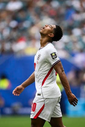 Norway v England - FIFA World Cup, WM, Weltmeisterschaft, Fussball 2026 Jude Bellingham of England looks dejected during the FIFA World Cup 2026 quarter final football match between Norway and England. Miami Gardens United States Copyright: xNicolòxCampox