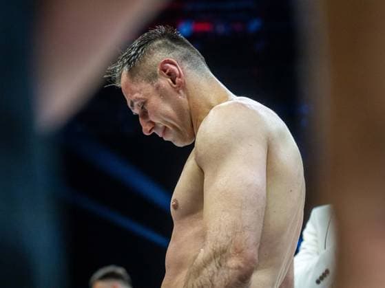 Felix Sturm nach seinem letzten Kampf, Felix Sturm vs. Granit Stein , Boxen, One last dance, 11.07.2026 Felix Sturm vs. Granit Stein , Boxen, One last dance, 11.07.2026 Stuttgart *** Felix Sturm after his last fight, Felix Sturm vs. Granit Stein, Boxing, One Last Dance, July 11, 2026 Felix Sturm vs. Granit Stein, Boxing, One Last Dance, July 11, 2026 Stuttgart Copyright: xMichaelxSchmidt Eibner-Pressefotx EP_MST