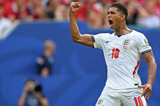 July 11, 2026, Miami, Florida, USA: JUDE BELLINGHAM of England celebrates after scoring the first goal of his team during the match between Norway and England for the quarterfinals of the FIFA World Cup, WM, Weltmeisterschaft, Fussball 2026 at Miami Stadium (Hard Rock Stadium) in Miami. World Cup 2026: RD 8: Norway Vs England  - ZUMAh208 20260711_zsp_h208_038 Copyright: xHeulerxAndreyx