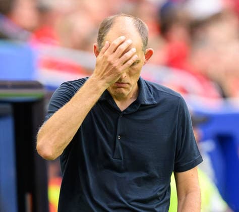 11 July 2026 - Norway v England - Miami Stadium- Quarter Final - 2026 World Cup - USA. 11 July 2026 - Norway v England - Miami Stadium- Quarter Final - 2026 World Cup - USA. England Manager Thomas Tuchel. Picture : Mark Pain MIAMI USA  Copyright: xMarkxPainx