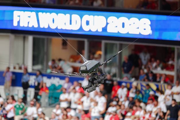 2026 FIFA World Cup, WM, Weltmeisterschaft, Fussball Quarter Final England v Norway Miami Stadium, Miami 11.07.2026 GV of spider camera 2026 FIFA World Cup Quarter Final England v Norway Miami Stadium, Miami 11.07.2026 Photograph By Marc Aspland The Times  Copyright: xMarcxAsplandx NINTCHDBPICT001094795241