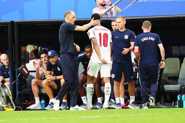 Norway v England - FIFA World Cup, WM, Weltmeisterschaft, Fussball 2026 - Quarter Finals MIAMI GARDENS, FLORIDA - JULY 11: Jude Bellingham (10) of England is seen during the 2026 FIFA World Cup quarterfinal match between Norway and England at Miami Stadium in Miami Gardens, Florida, United States, on July 11, 2026. Evrim Aydin Anadolu Florida United States. Editorial use only. Please get in touch for any other usage.  Copyright: x2026xAnadoluxEvrimxAydÄ±nx