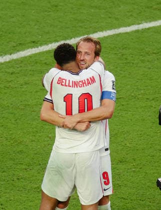 2026 FIFA World Cup, WM, Weltmeisterschaft, Fussball Quarter Final England v Norway Miami Stadium, Miami 11.07.2026 Harry Kane of England and Jude Bellingham of England 2026 FIFA World Cup Quarter Final England v Norway Miami Stadium, Miami 11.07.2026 Photograph By Marc Aspland The Times  Copyright: xMarcxAsplandx NINTCHDBPICT001094804069
