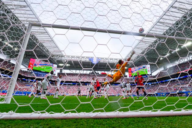 Fotball-VM 2026: Norge - England Miami Gardens, Florida , USA 20260711. Englands keeper Jordan Pickford under kvartfinalen i fotball-VM 2026 mellom Norge og England pa Miami stadion. Foto: Fredrik Varfjell NTB Miami Gardens, Florida USA EDITORIAL USE ONLY. RESTRICTED USE FOR BETTING COMPANIES Ref:_SPOpZGgoGpdFkc.jpg *** 2026 World Cup: Norway vs. England, Miami Gardens, Florida, USA 20260711 England goalkeeper Jordan Pickford during the quarterfinal match of the 2026 FIFA World Cup between Norway and England at Miami Stadium. Photo: Fredrik Varfjell, NTB, Miami Gardens, Florida, USA. EDITORIAL USE ONLY. RESTRICTED USE FOR BETTING COMPANIES.  Copyright: xFredrikxVarfjellx xNTBx