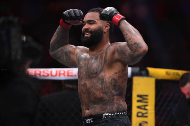 July 11, 2026, Las Vegas, Nevada, USA: GABLE STEVESON defeated ELISHA ELLISON by TKO (strikes) at 2:32 of Round 1.during UFC 329 at the T-Mobile Arena in Las Vegas. Las Vegas USA - ZUMAo117 20260711_zsp_o117_061 Copyright: xMikaelxOnax