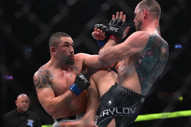 July 11, 2026, Las Vegas, Nevada, USA: ROBERT WHITTAKER defeats NIKITA KRYLOV by a TKO during UFC 329 at the T-Mobile Arena in Las Vegas. Las Vegas USA - ZUMAo117 20260711_zsp_o117_073 Copyright: xMikaelxOnax