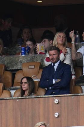 July 11, 2026, Miami Gardens, Florida, USA: David Beckham in the stands during the quarterfinal match between England and Norway at Miami Stadium. England defeated Norway 2-1. Miami Gardens USA - ZUMAd212 20260711_zsp_d212_007 Copyright: xRichardxDolex