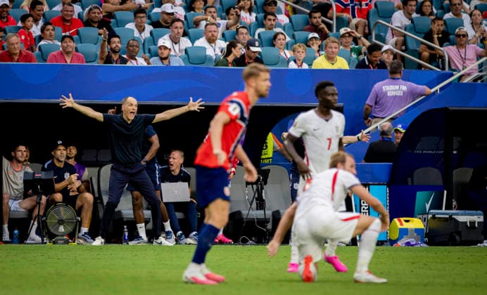 Miami, USA 11th Jul 2026. Coach Thomas Tuchel (England) Norway - England World Cup Norwegen - England 11.07.2026 *** Miami, USA, July 11, 2026 Coach Thomas Tuchel England Norway England World Cup Norway England July 11, 2026