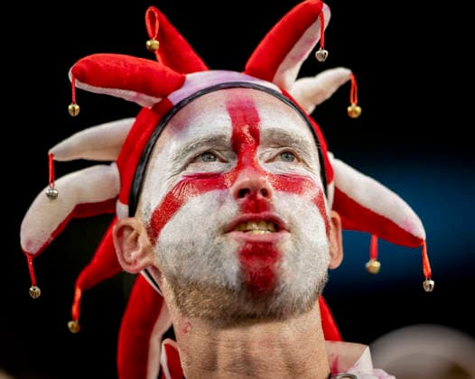 Miami, USA 11th Jul 2026. England Fan Norway - England World Cup Norwegen - England 11.07.2026 *** Miami, USA, July 11, 2026 England Fan Norway England World Cup Norway England July 11, 2026