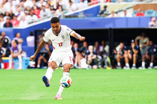 July 11, 2026, Miami, Fl, United States: Morgan Rogers player of England during the FIFA World Cup, WM, Weltmeisterschaft, Fussball quarterfinal match between Norway and England, at Miami Stadium, in Florida, United States, on Saturday, July 11, 2026. FIFA World Cup 2026 - Quarterfinals - Norway V England  - ZUMAv122 20260711_aap_v122_112 Copyright: xWilliamxVolcovx