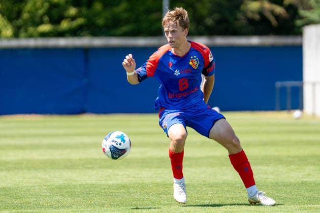 11 07 2026, Basel, Nachwuchs Campus, Friendly: FC Basel - FC Winterthur, of Basel in action *** July 11, 2026, Basel, Youth Campus, Friendly: FC Basel vs. FC Winterthur, FC Basel in action Copyright: xJustPictures.ch PascalxvonxBürenx jp-en-PaVoB-Pavo_Fotografie-739656