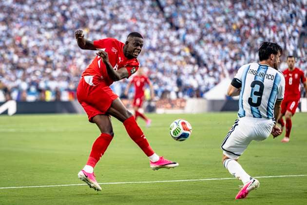 KANSAS CITY - Denis Zakaria of Switzerland during the 2026 World Cup match between Argentina and Switzerland at Arrowhead Stadium on July 11, 2026, in Kansas City, United States. (Photo by Stefan Koops EYE4IMAGES DeFodi Images) - *** KANSAS CITY Denis Zakaria of Switzerland during the 2026 World Cup match between Argentina and Switzerland at Arrowhead Stadium on July 11, 2026, in Kansas City, United States. Photo by Stefan Koops, EYE4IMAGES, DeFodi Images
