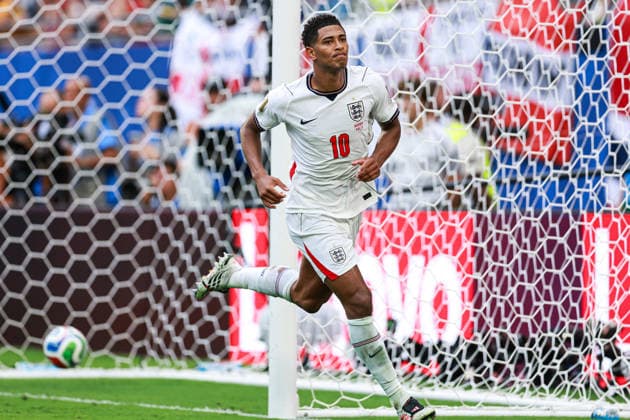 MIAMI GARDENS, FLORIDA - JULY 11: Jude Bellingham of England in action during the FIFA World Cup, WM, Weltmeisterschaft, Fussball 2026 Quarter Final match between Norway and England at Miami Stadium on July 11, 2026 in Miami Gardens, Florida.  Copyright: xVCGx 111653803780