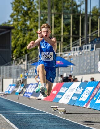 Deutsche Meisterschaften U20; Bochum-Wattenscheid, 11.07.2026 Florian Hahn (LAC Erdgas Chemnitz); Deutsche Meisterschaften U20 im Lohrheide-Stadion in Bochum-Wattenscheid am 11.07.2026, (Nordrhein-Westfalen). *** German U20 Championships, Bochum-Wattenscheid, July 11, 2026; Florian Hahn, LAC Erdgas Chemnitz; German U20 Championships at Lohrheide Stadium in Bochum-Wattenscheid on July 11, 2026, North Rhine-Westphalia Copyright: xBEAUTIFULxSPORTS KJPetersx