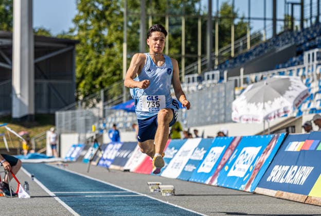 Deutsche Meisterschaften U20; Bochum-Wattenscheid, 11.07.2026 Mario Schütte (LG Weserbergland); Deutsche Meisterschaften U20 im Lohrheide-Stadion in Bochum-Wattenscheid am 11.07.2026, (Nordrhein-Westfalen). *** German U20 Championships, Bochum-Wattenscheid, July 11, 2026 Mario Schütte, LG Weserbergland German U20 Championships at Lohrheide Stadium in Bochum-Wattenscheid on July 11, 2026, North Rhine-Westphalia Copyright: xBEAUTIFULxSPORTS KJPetersx