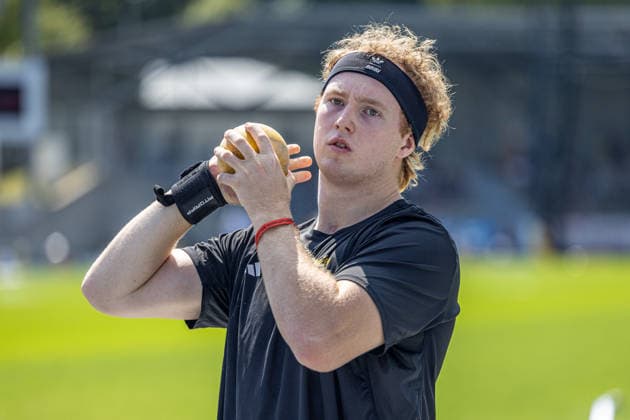 Deutsche Meisterschaften U20; Bochum-Wattenscheid, 11.07.2026 Andreas Gröninger (LG Stadtwerke München); Deutsche Meisterschaften U20 im Lohrheide-Stadion in Bochum-Wattenscheid am 11.07.2026, (Nordrhein-Westfalen). *** German U20 Championships, Bochum-Wattenscheid, July 11, 2026; Andreas Gröninger, LG Stadtwerke München; German U20 Championships at Lohrheide Stadium in Bochum-Wattenscheid on July 11, 2026, North Rhine-Westphalia Copyright: xBEAUTIFULxSPORTS KJPetersx