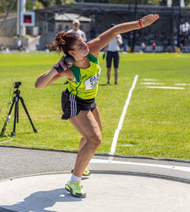 Deutsche Meisterschaften U20; Bochum-Wattenscheid, 11.07.2026 Sarah Poleba (LG Fichtelgebirge); Deutsche Meisterschaften U20 im Lohrheide-Stadion in Bochum-Wattenscheid am 11.07.2026, (Nordrhein-Westfalen). *** German U20 Championships, Bochum-Wattenscheid, July 11, 2026 Sarah Poleba, LG Fichtelgebirge German U20 Championships at Lohrheide Stadium in Bochum-Wattenscheid on July 11, 2026, North Rhine-Westphalia Copyright: xBEAUTIFULxSPORTS KJPetersx