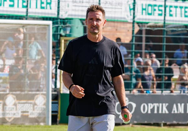 11.07.2026 - Fussball - Saison 2026 2027 - Testspiel Freundschaftsspiel Vorbereitungsspiel: SpVgg Ansbach 09 - 1. FC Nürnberg Nuernberg FCN ( Club ) - Sportfoto Zink DaMa - xdaxmax - Miroslav Miro Klose ( Trainer 1. FC Nürnberg FCN ) *** July 11, 2026 Soccer Season 2026–2027 Exhibition Match Friendly Match Preseason Match SpVgg Ansbach 09 vs. 1 FC Nürnberg Nuremberg FCN Club Sports Photo Zink DaMa xdaxmax Miroslav Miro Klose Coach 1 FC Nürnberg FCN