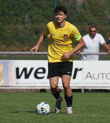 Fußball Testspiel FSV 08 Bietigheim-Bissingen vs. SG Sonnenhof Großaspach , Antonis Aidonis ( Aspach ) *** Soccer Friendly Match: FSV 08 Bietigheim-Bissingen vs. SG Sonnenhof Großaspach, Antonis Aidonis, Aspach