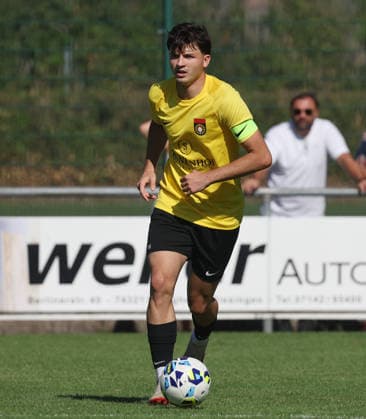 Fußball Testspiel FSV 08 Bietigheim-Bissingen vs. SG Sonnenhof Großaspach , Antonis Aidonis ( Aspach ) *** Soccer Friendly Match: FSV 08 Bietigheim-Bissingen vs. SG Sonnenhof Großaspach, Antonis Aidonis, Aspach