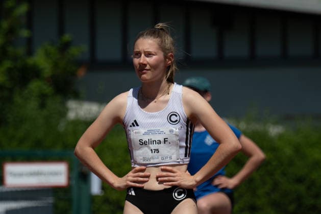 RECORD DATE NOT STATED Norddeutsche Leichtathletik Meisterschaften - Bremen, Deutschland 11.07.2026 BREMEN, DEUTSCHLAND - JULY 11: Selina FÄHNRICH (Start Nr. 175, SCC Berlin) during the Norddeutsche Leichtathletik Meisterschaften at Bremen on July 11, 2026 in Bremen, Deutschland. *** North German Track and Field Championships, Bremen, Germany, July 11, 2026 BREMEN, GERMANY JULY 11 Selina FÄHNRICH Start No. 175, SCC Berlin during the North German Track and Field Championships in Bremen on July 11, 2026, in Bremen, Germany Copyright: xBEAUTIFULxSPORTS PeterxWeberx