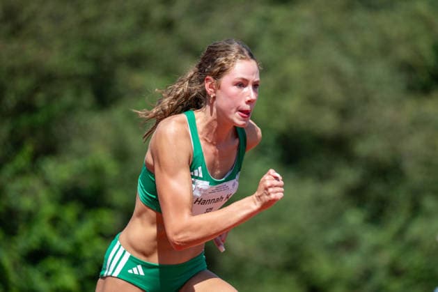 RECORD DATE NOT STATED Norddeutsche Leichtathletik Meisterschaften - Bremen, Deutschland 11.07.2026 BREMEN, DEUTSCHLAND - JULY 11: Hannah KRÜMPELBECK (Start Nr. 325, TSG Bergedorf) during the Norddeutsche Leichtathletik Meisterschaften at Bremen on July 11, 2026 in Bremen, Deutschland. *** North German Track and Field Championships, Bremen, Germany, July 11, 2026 BREMEN, GERMANY JULY 11 Hannah KRÜMPELBECK Start No. 325, TSG Bergedorf during the North German Track and Field Championships in Bremen on July 11, 2026 in Bremen, Germany Copyright: xBEAUTIFULxSPORTS PeterxWeberx