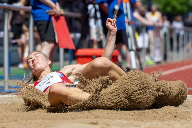 RECORD DATE NOT STATED Norddeutsche Leichtathletik Meisterschaften - Bremen, Deutschland 11.07.2026 BREMEN, DEUTSCHLAND - JULY 11: Emma STRAUß (Start Nr. 278, Hamburger SV) during the Norddeutsche Leichtathletik Meisterschaften at Bremen on July 11, 2026 in Bremen, Deutschland. *** North German Track and Field Championships, Bremen, Germany, July 11, 2026 BREMEN, GERMANY JULY 11 Emma STRAUß Start No. 278, Hamburger SV during the North German Track and Field Championships in Bremen on July 11, 2026 in Bremen, Germany Copyright: xBEAUTIFULxSPORTS PeterxWeberx