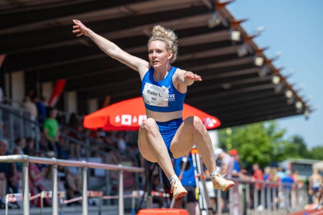 RECORD DATE NOT STATED Norddeutsche Leichtathletik Meisterschaften - Bremen, Deutschland 11.07.2026 BREMEN, DEUTSCHLAND - JULY 11: Rieke LEMBECK (Start Nr. 503, OTB Osnabrück) during the Norddeutsche Leichtathletik Meisterschaften at Bremen on July 11, 2026 in Bremen, Deutschland. *** North German Track and Field Championships, Bremen, Germany, July 11, 2026 BREMEN, GERMANY JULY 11 Rieke LEMBECK Start No. 503, OTB Osnabrück during the North German Track and Field Championships in Bremen on July 11, 2026, in Bremen, Germany Copyright: xBEAUTIFULxSPORTS PeterxWeberx