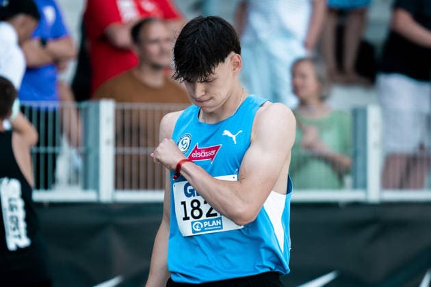 Gartmann Jannis (VfL Sindelfingen, 1821, 400m Huerden Maenner), GER, Leichtathletik, Athletics, Deutsche Meisterschaften U16 U20, Wattenscheid, 11.07.2026, GER, Leichtathletik, Athletics, Deutsche Meisterschaften U16 U20, Wattenscheid, 11.07.2026 Wattenscheid *** Jannis Gartmann, VfL Sindelfingen, 1821, Men s 400m Hurdles, GER, Track and Field, Athletics, German U16 and U20 Championships, Wattenscheid, July 11, 2026, GER, Track and Field, Athletics, German U16 and U20 Championships, Wattenscheid, July 11, 2026, Wattenscheid Copyright: xStefanxMayerx EP_SMR