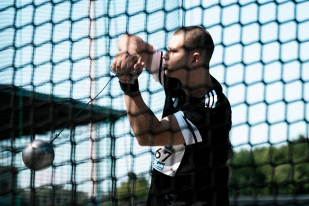 Hummel Matti (Eintracht Frankfurt e.V., 467, Hammerwurf Maenner), GER, Leichtathletik, Athletics, Deutsche Meisterschaften U16 U20, Wattenscheid, 11.07.2026, GER, Leichtathletik, Athletics, Deutsche Meisterschaften U16 U20, Wattenscheid, 11.07.2026 Wattenscheid *** Hummel Matti Eintracht Frankfurt e.V., 467, Men s Hammer Throw, GER, Track and Field, Athletics, German U16 and U20 Championships, Wattenscheid, July 11, 2026, GER, Track and Field, Athletics, German U16 and U20 Championships, Wattenscheid, July 11, 2026, Wattenscheid Copyright: xStefanxMayerx EP_SMR