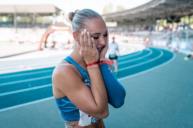 Goretzka Emma (LAC BERLIN, 190, 100m Frauen), GER, Leichtathletik, Athletics, Deutsche Meisterschaften U16 U20, Wattenscheid, 11.07.2026, GER, Leichtathletik, Athletics, Deutsche Meisterschaften U16 U20, Wattenscheid, 11.07.2026 Wattenscheid *** Goretzka Emma LAC BERLIN, 190, Women s 100m, GER, Track and Field, Athletics, German U16 and U20 Championships, Wattenscheid, July 11, 2026, GER, Track and Field, Athletics, German U16 and U20 Championships, Wattenscheid, July 11, 2026, Wattenscheid Copyright: xStefanxMayerx EP_SMR