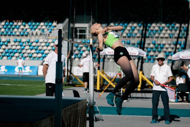 Evers Carolin (SV Werder Bremen, 265, Hochsprung Frauen), GER, Leichtathletik, Athletics, Deutsche Meisterschaften U16 U20, Wattenscheid, 11.07.2026, GER, Leichtathletik, Athletics, Deutsche Meisterschaften U16 U20, Wattenscheid, 11.07.2026 Wattenscheid *** Evers Carolin, SV Werder Bremen, 265, Women s High Jump, GER, Track and Field, Athletics, German U16 and U20 Championships, Wattenscheid, July 11, 2026, GER, Track and Field, Athletics, German U16 and U20 Championships, Wattenscheid, July 11, 2026, Wattenscheid Copyright: xStefanxMayerx EP_SMR