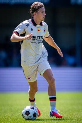 DORDRECHT , 11-07-2026 , M-Scores Stadium , season 2026 2027 , Dutch Preseason football , match between FC Dordrecht and Excelsior Rotterdam , picture shows Excelsior Rotterdam player Nolan Martens Dordrecht - Excelsior (friendly)  x204992157x Copyright:
