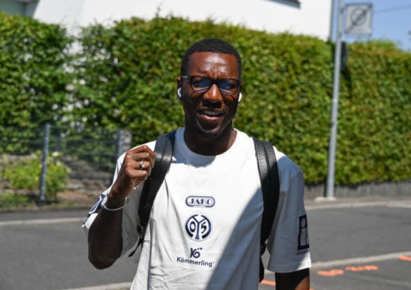11.07.2026, xsltx, Fussball Testspiel, Eisbachtaler Sportfreunde - FSV Mainz 05 v.l. Sheraldo Becker (1. FSV Mainz 05) (DFL DFB REGULATIONS PROHIBIT ANY USE OF PHOTOGRAPHS as IMAGE SEQUENCES and or QUASI-VIDEO) *** July 11, 2026, xsltx, soccer friendly match, Eisbachtaler Sportfreunde vs. FSV Mainz 05, photo by Sheraldo Becker 1. FSV Mainz 05. DFL and DFB regulations prohibit any use of photographs as image sequences and or quasi-video.