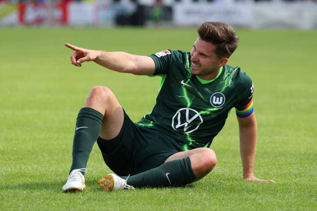 FSV Schöningen vs. VfL, Testspiel Schöningen, 11.07.2026, Fußball, Herren, Saison 2026 2027, Testspiel, FSV Schöningen vs. VfL Wolfsburg: Elvis Rexhbecaj (VfL Wolfsburg) Deutschland *** FSV Schöningen vs. VfL, Friendly Match in Schöningen, July 11, 2026, Soccer, Men s, 2026–2027 Season, Friendly Match, FSV Schöningen vs. VfL Wolfsburg, Elvis Rexhbecaj, VfL Wolfsburg, Germany