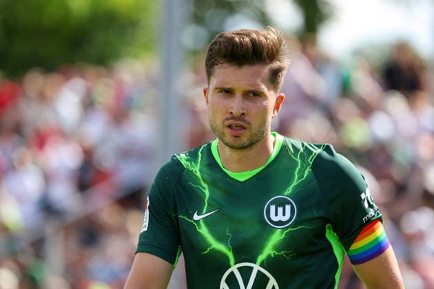 FSV Schöningen vs. VfL, Testspiel Schöningen, 11.07.2026, Fußball, Herren, Saison 2026 2027, Testspiel, FSV Schöningen vs. VfL Wolfsburg: Elvis Rexhbecaj (VfL Wolfsburg) Deutschland *** FSV Schöningen vs. VfL, Friendly Match in Schöningen, July 11, 2026, Soccer, Men s, 2026–2027 Season, Friendly Match, FSV Schöningen vs. VfL Wolfsburg, Elvis Rexhbecaj, VfL Wolfsburg, Germany