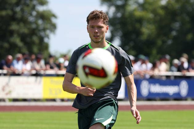 FSV Schöningen vs. VfL, Testspiel Schöningen, 11.07.2026, Fußball, Herren, Saison 2026 2027, Testspiel, FSV Schöningen vs. VfL Wolfsburg: Andreas Skov Olsen (VfL Wolfsburg) Deutschland *** FSV Schöningen vs. VfL, Friendly Match in Schöningen, July 11, 2026, Soccer, Men s, 2026–2027 Season, Friendly Match, FSV Schöningen vs. VfL Wolfsburg, Andreas Skov Olsen, VfL Wolfsburg, Germany