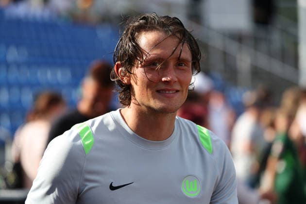 FSV Schöningen vs. VfL, Testspiel Schöningen, 11.07.2026, Fußball, Herren, Saison 2026 2027, Testspiel, FSV Schöningen vs. VfL Wolfsburg: Fabian Reese (VfL Wolfsburg) Deutschland *** FSV Schöningen vs. VfL, Friendly Match in Schöningen, July 11, 2026, Soccer, Men s, 2026–2027 Season, Friendly Match, FSV Schöningen vs. VfL Wolfsburg, Fabian Reese, VfL Wolfsburg, Germany