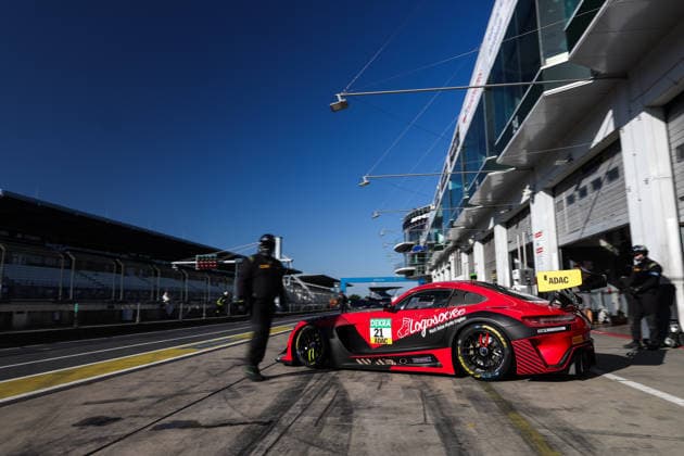 ADAC GT Masters, 7. + 8. Rennen Nürburgring 2026 21 Mercedes AMG GT3 Evo, SR Motorsport by Schnitzelalm: Jay Mo Härtling, Enrico Förderer - picture by Gruppe C Photography Nürburg Nürburgring Germany Copyright: xGruppexCxPhotographyx
